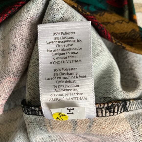 NWT LuLaRoe Earth Tone Stretch Pencil Skirt, S - Picture 7 of 7